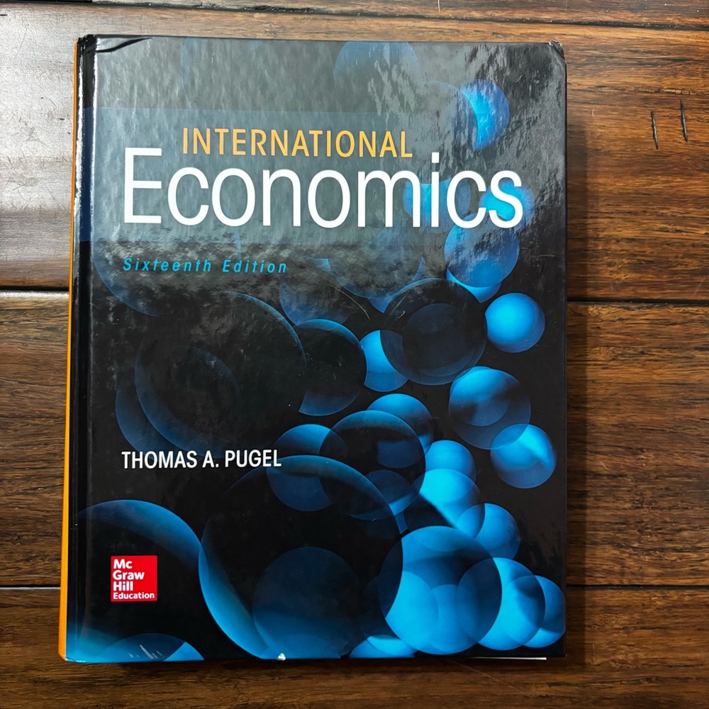 International Economics by Thomas Pugel (2015, Hardcover)